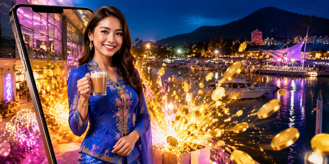 Pemain judi memakai baju kurung di Langkawi